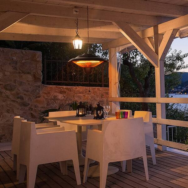 Electric Patio Heater, Outdoor Ceiling Patio Heater, Outdoor Patio Heater - 16.54*16.54*9.45 | Bed Bath & Beyond