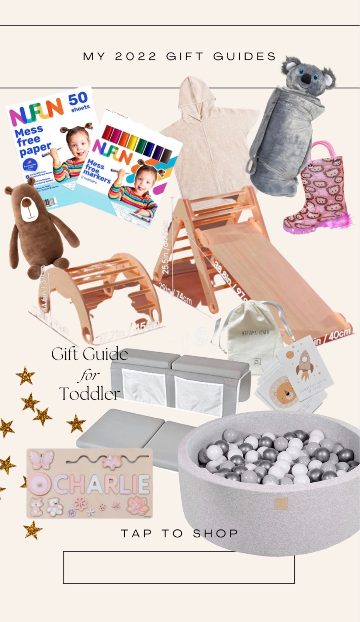 Toddler Gift Guide / Gifts for Toddler / Gift Ideas 

#LTKHoliday #LTKSeasonal #LTKGiftGuide