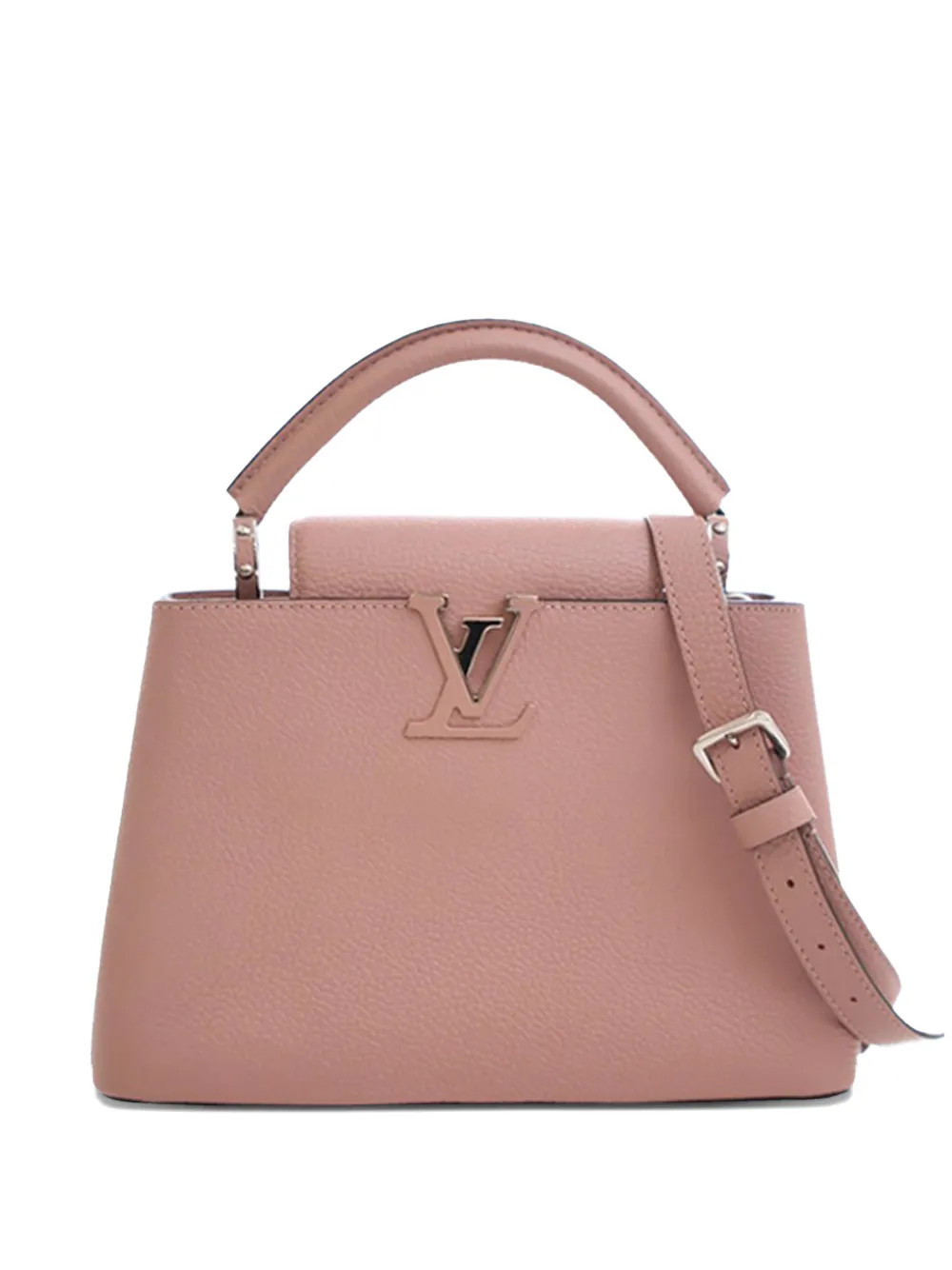 Louis Vuitton Pre-Owned 2018 Taurillon Capucines BB satchel - Pink | Farfetch Global