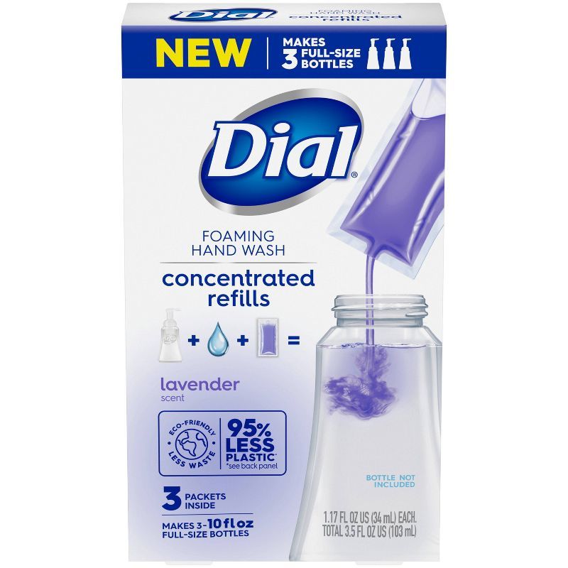 Dial Concentrated Refill - Lavender - 3ct/10oz | Target