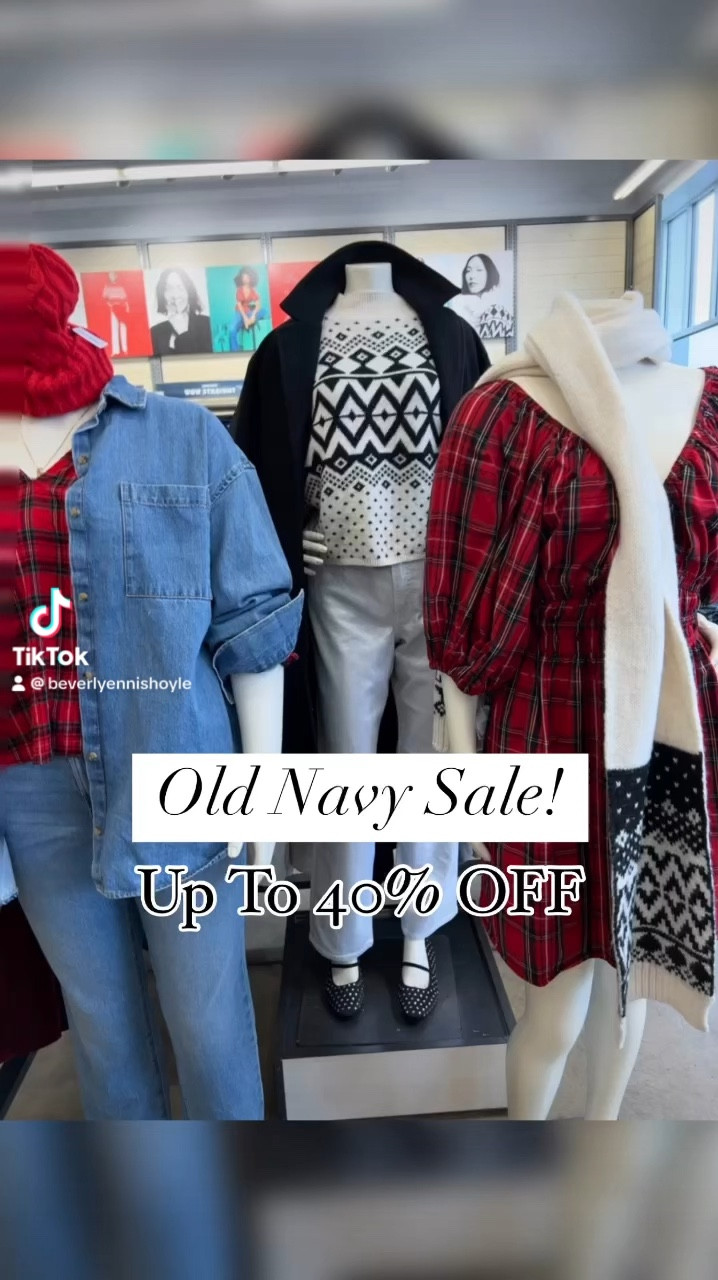 Old Navy SALE, up to 40% OFF! 

Christmas pajamas, Christmas, winter coats, wool coats, bomber jackets, old navy outfits, boots, winter boots, holiday sale, Black Friday sale, cyber Monday 

#LTKCyberWeek #LTKSaleAlert #LTKGiftGuide

#LTKHoliday #LTKWatchNow #LTKFindsUnder50