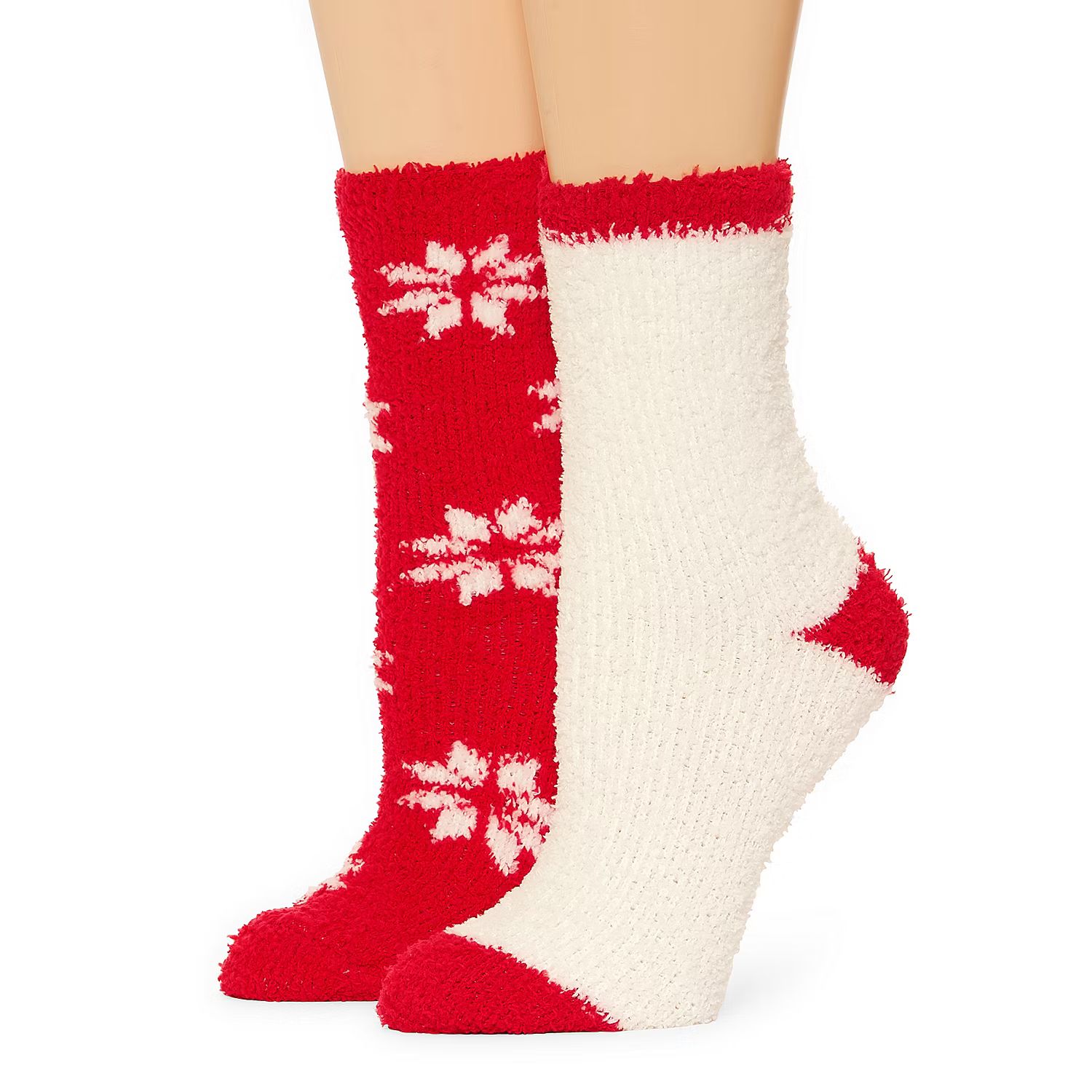 Mixit Cozy 2 Pair Crew Socks Womens | JCPenney