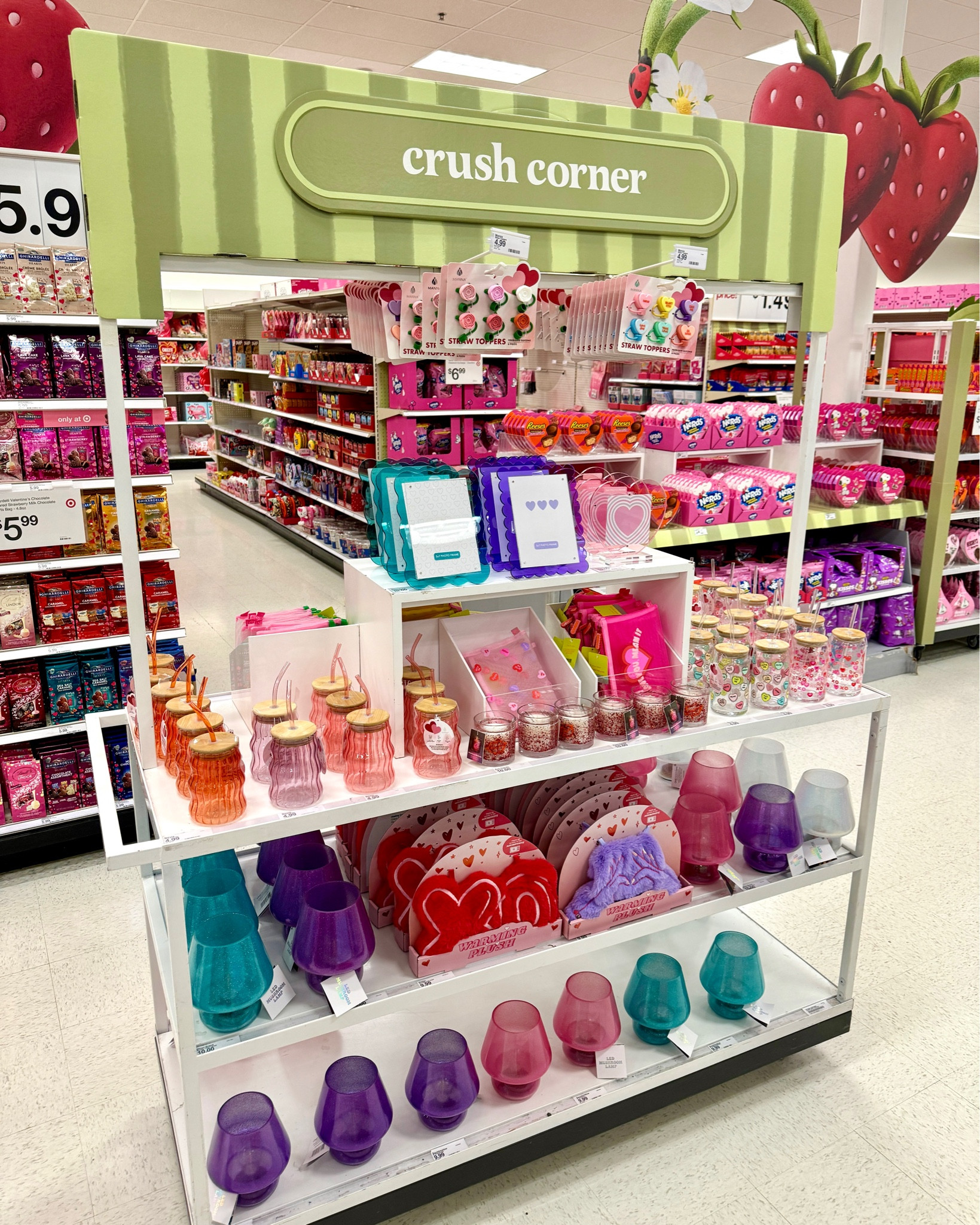 Target: Valentine’s Day gift ideas (tumblers, straw toppers, mesh pouch, lamp, frames, and warmies!)

#LTKFindsUnder50 #LTKGiftGuide #LTKSeasonal