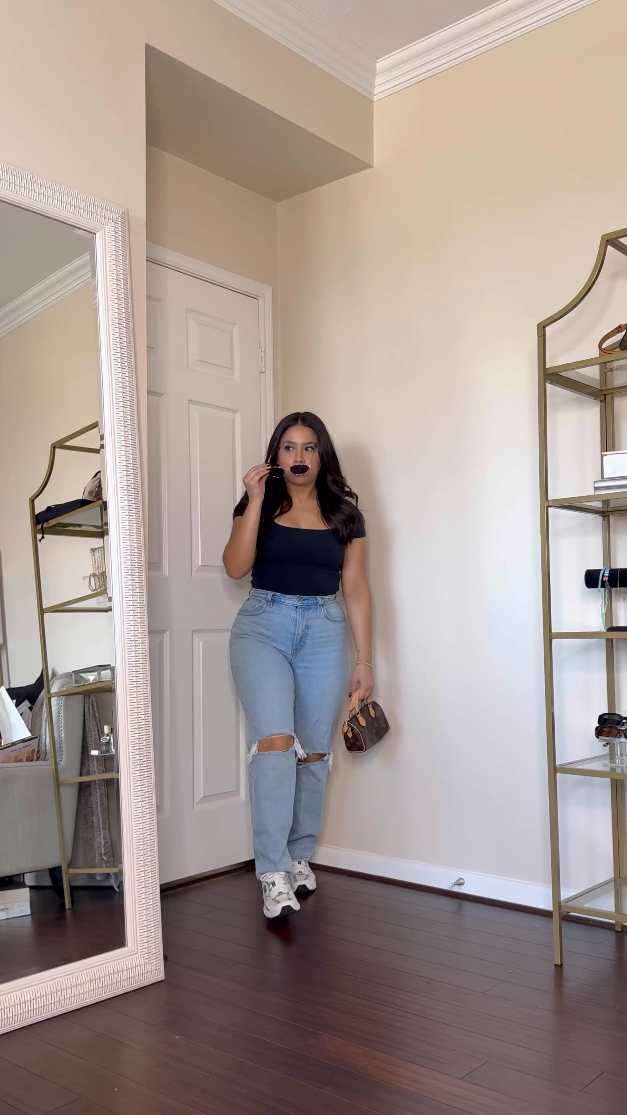 1, 2, 3 or 4? Abercrombie jeans 30% off + extra 25% off w code AFLTK sale ends Tuesday, 2/18
Wearing a size 4 short in all jeans 
Black bodysuit: small 

#LTKSaleAlert #LTKPetite #LTKSpringSale