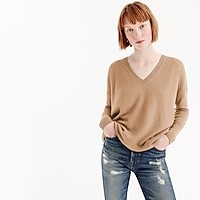 V-neck Boyfriend sweater in everyday cashmere | J. Crew US