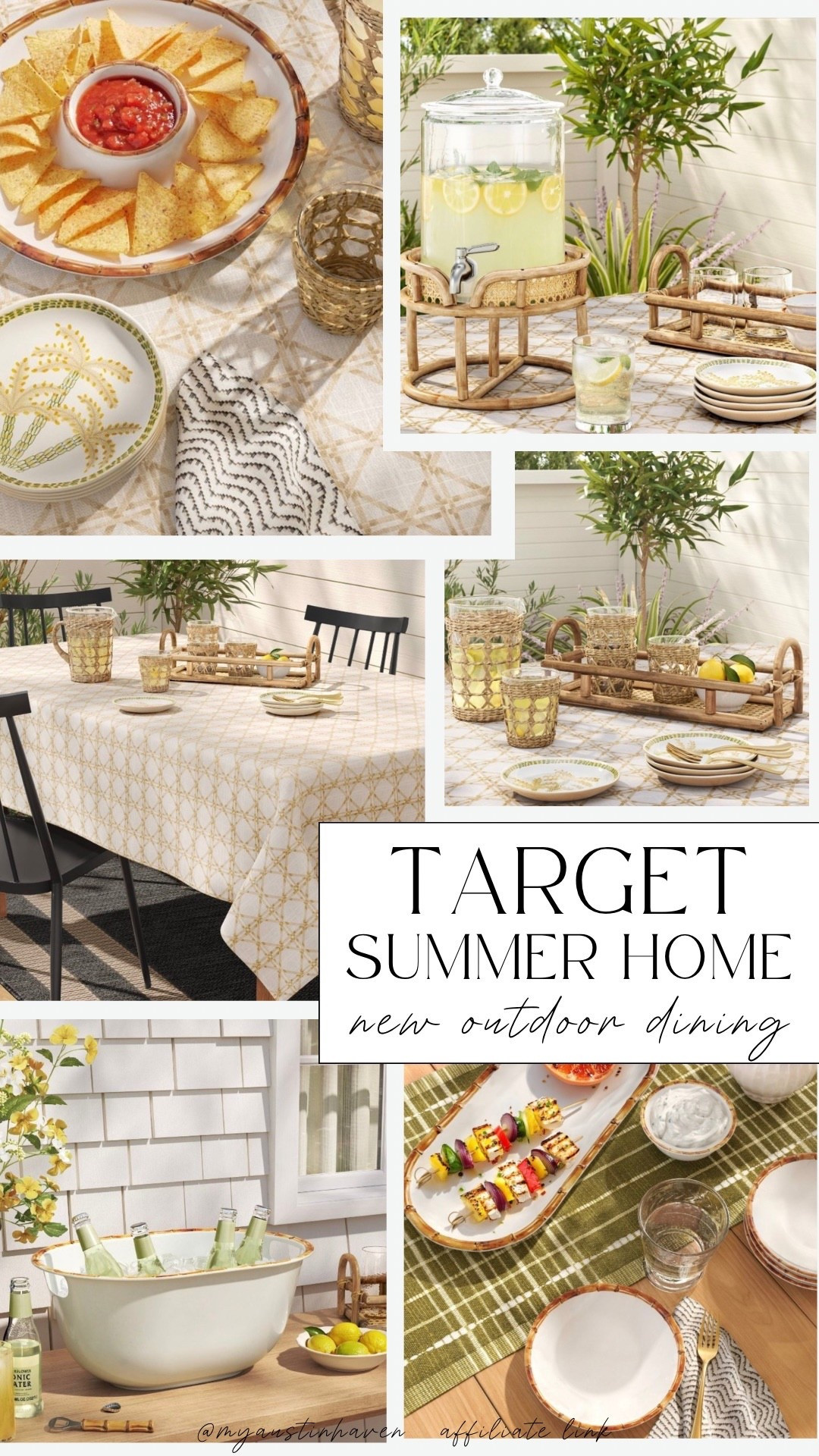 Summer Al Fresco Dining with Target ☀️🏠🌿

Loving these new Target releases for dining outdoors this summer 👏🏼

Target home, target style, dining essentials, outdoor dining, hosting

#LTKHome #LTKSeasonal