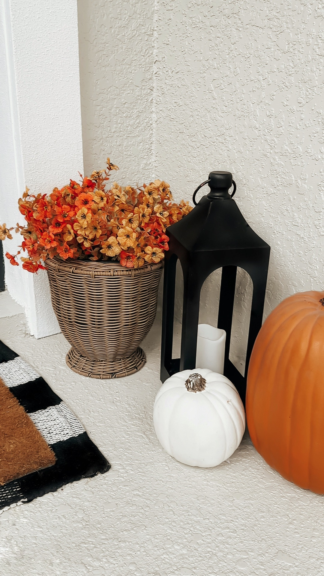 Starting my fall porch with an $11.99 Ross find 🍂🤎
A rattan planter + faux fall florals made the cutest little porch refresh.

And my favorite windy porch hack? Velcro under the pumpkins so they actually stay put. 🙌🏼

#LTKstorytime #LTKSeasonal #LTKHome