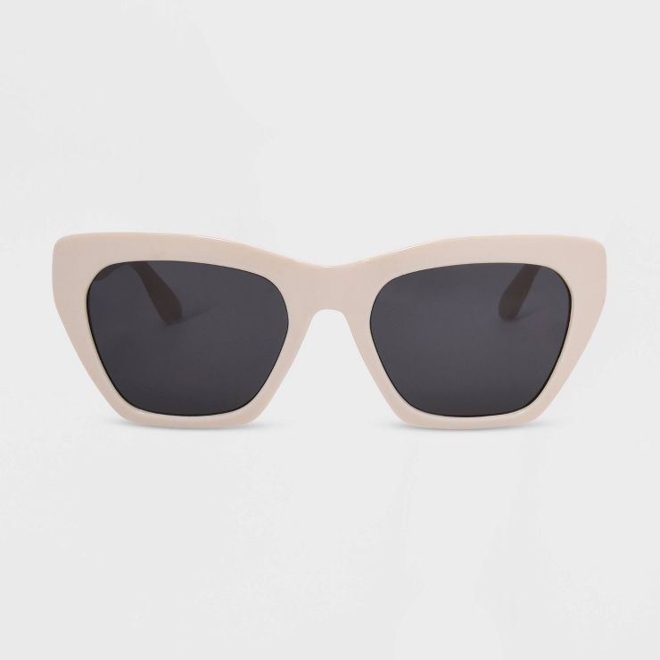Women's Shiny Plastic Cateye Sunglasses - Universal Thread™ | Target
