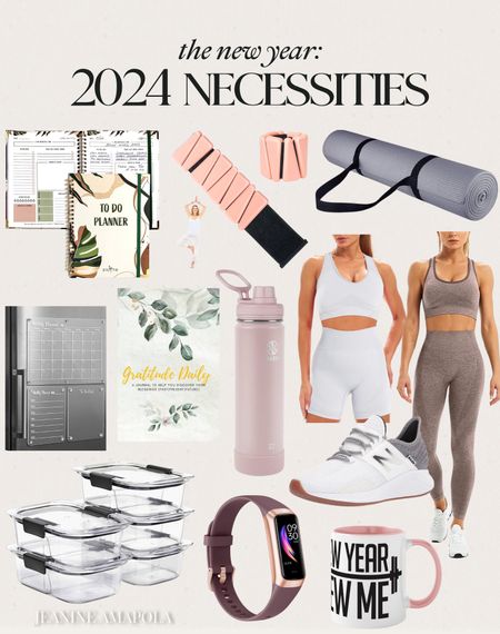 The New Year 2024 Necessities 🙌🏻🙌🏻

Yoga, mat, wrist, weights, workout outfit, new year, journal, meal, prep, new year, new me, mug, calendar 

#LTKfitness #LTKstyletip #LTKSeasonal
