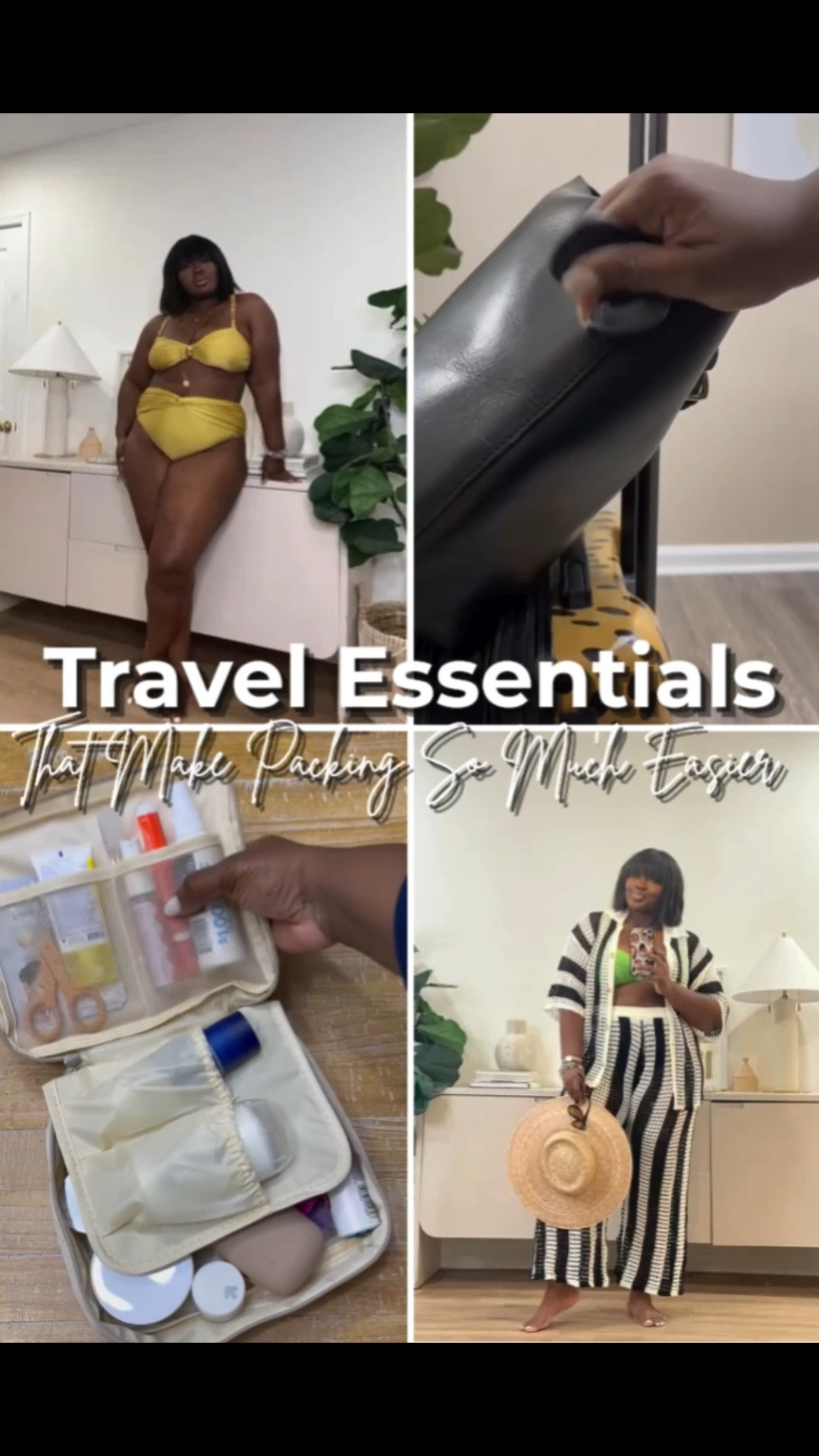 Packing used to mean digging through my suitcase looking for one thing. Now everything has its place, which means less stress and more time enjoying the trip. Perfect for keeping your suitcase organized while making travel days so much easier. #LTKTravel #TravelEssentials #PackingHacks #TravelAccessories #VacationEssentials #TravelStyle #CarryOnEssentials #TravelMustHaves #LTKFinds #TravelOrganization

#LTKootd #LTKSeasonal #LTKMidsize