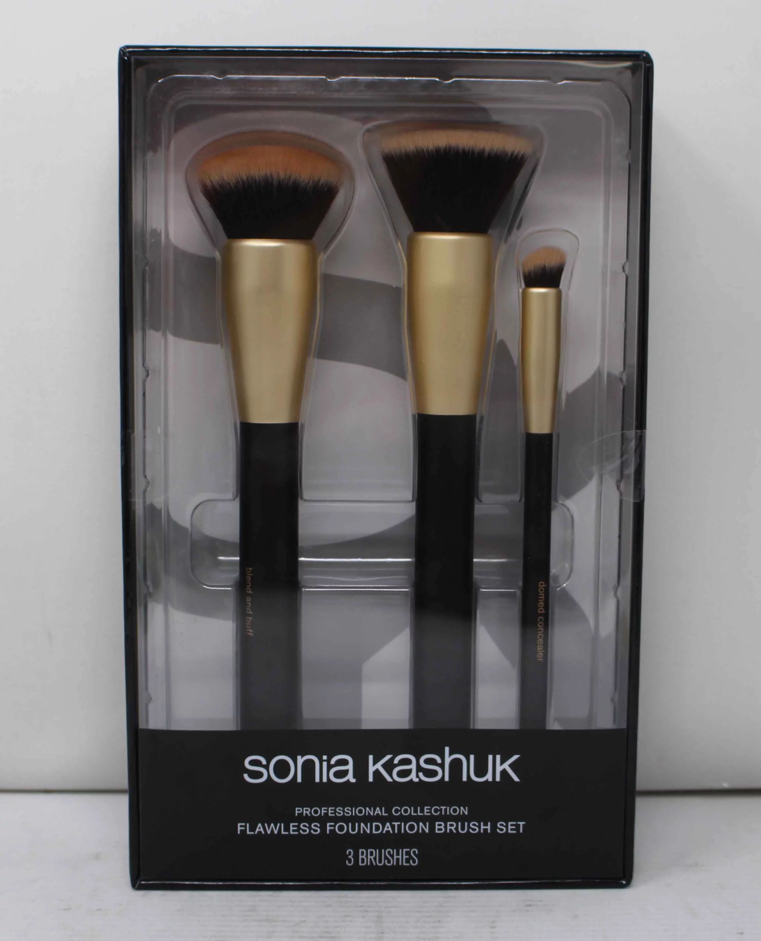 Sonia Kashuk Flawless Foundation Professional Brush Set - Walmart.com | Walmart (US)