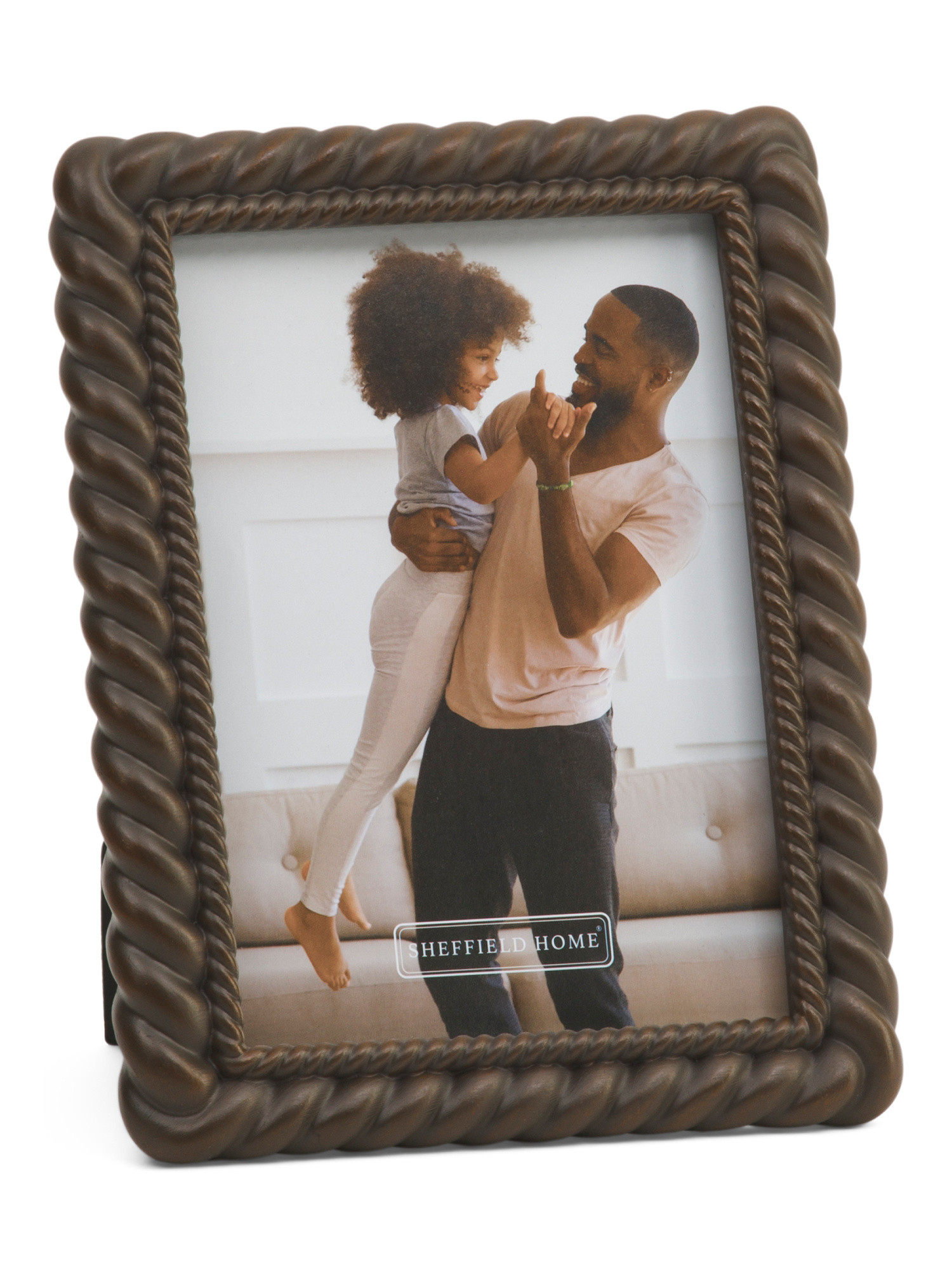 5x7 Rope Twist Edge Tabletop Picture Frame | Mother's Day Gifts | Marshalls | Marshalls