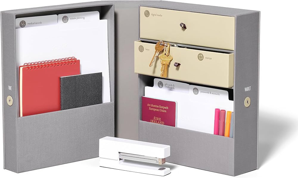 Savor | All-in-One Desk Organizer | Slate Gray – Keep Desk, Office, and Home Organized All-In-O... | Amazon (US)