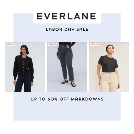 The place of the perfect basic. Everlane is having an amazing Labor Day sale ending tonight! Great for grabbing some fall layers and stylish basics  

#LTKSale #LTKstyletip #LTKSeasonal