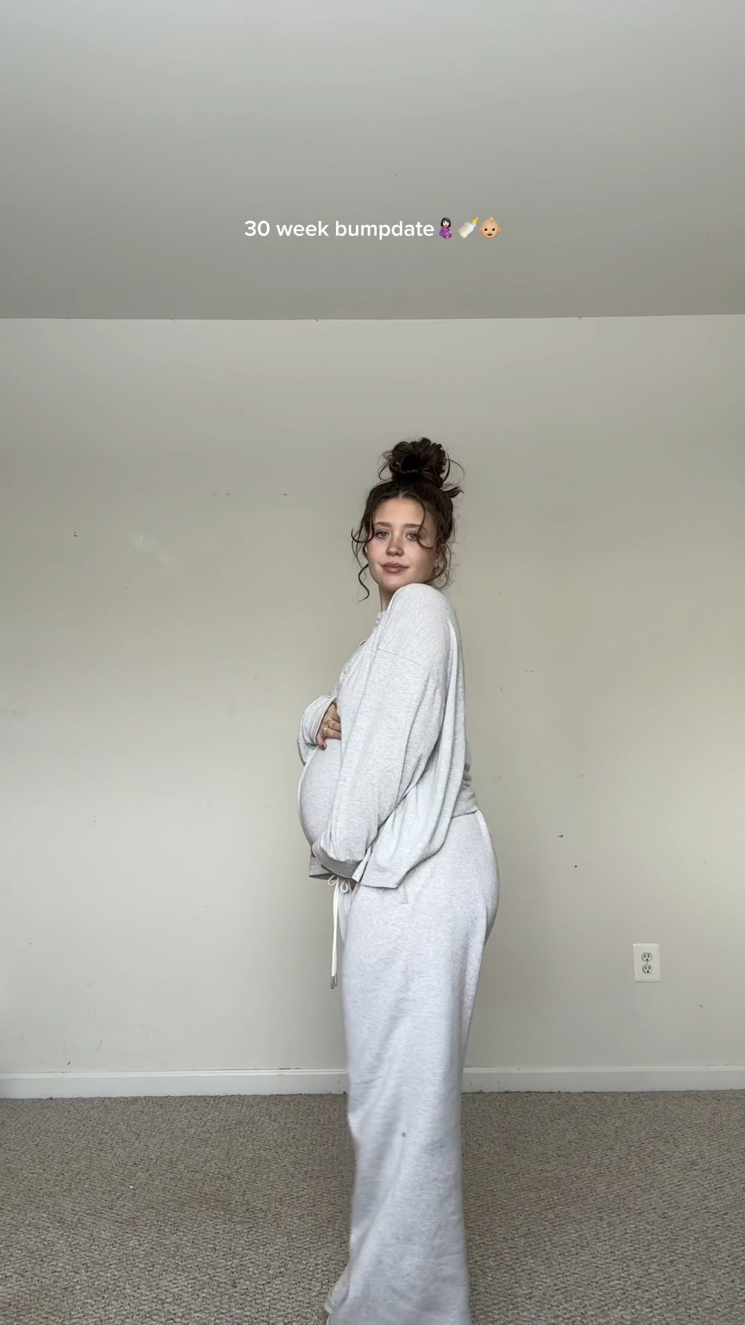 Highly requested cozy bumpfit details🫶🏻🤍