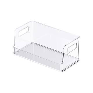Small Clear Stacking Plastic Open Bin by Simply Tidy® | 10" x 5" x 4" | Michaels® | Michaels Stores