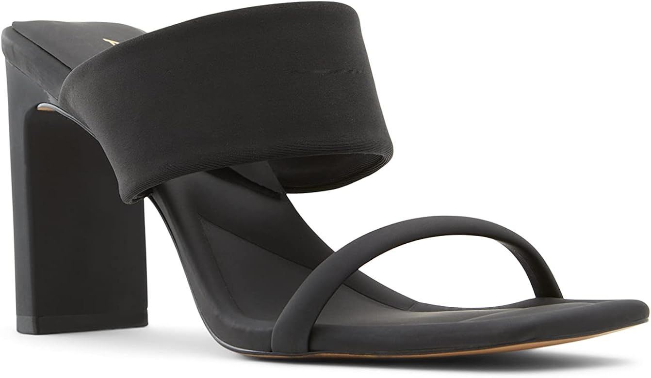 Amazon.com | ALDO womens Meatha Heeled Sandal, Beige, 8 US | Heeled Sandals | Amazon (US)