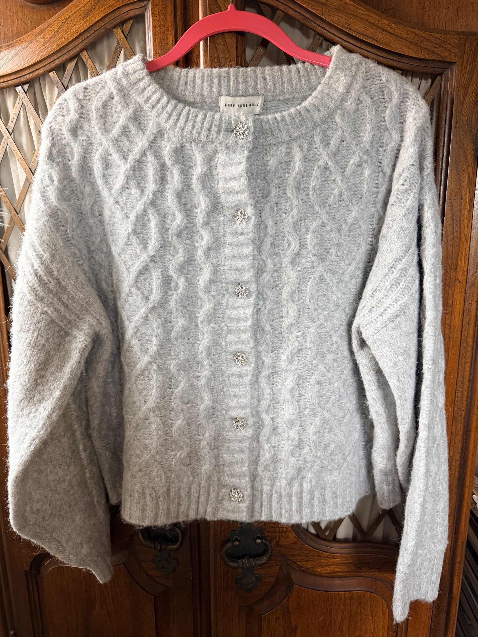 This sweater from Walmart is so soft! The rhinestone buttons are subtle but still make a statement 

#LTKHoliday #LTKFindsUnder50 #LTKMidsize