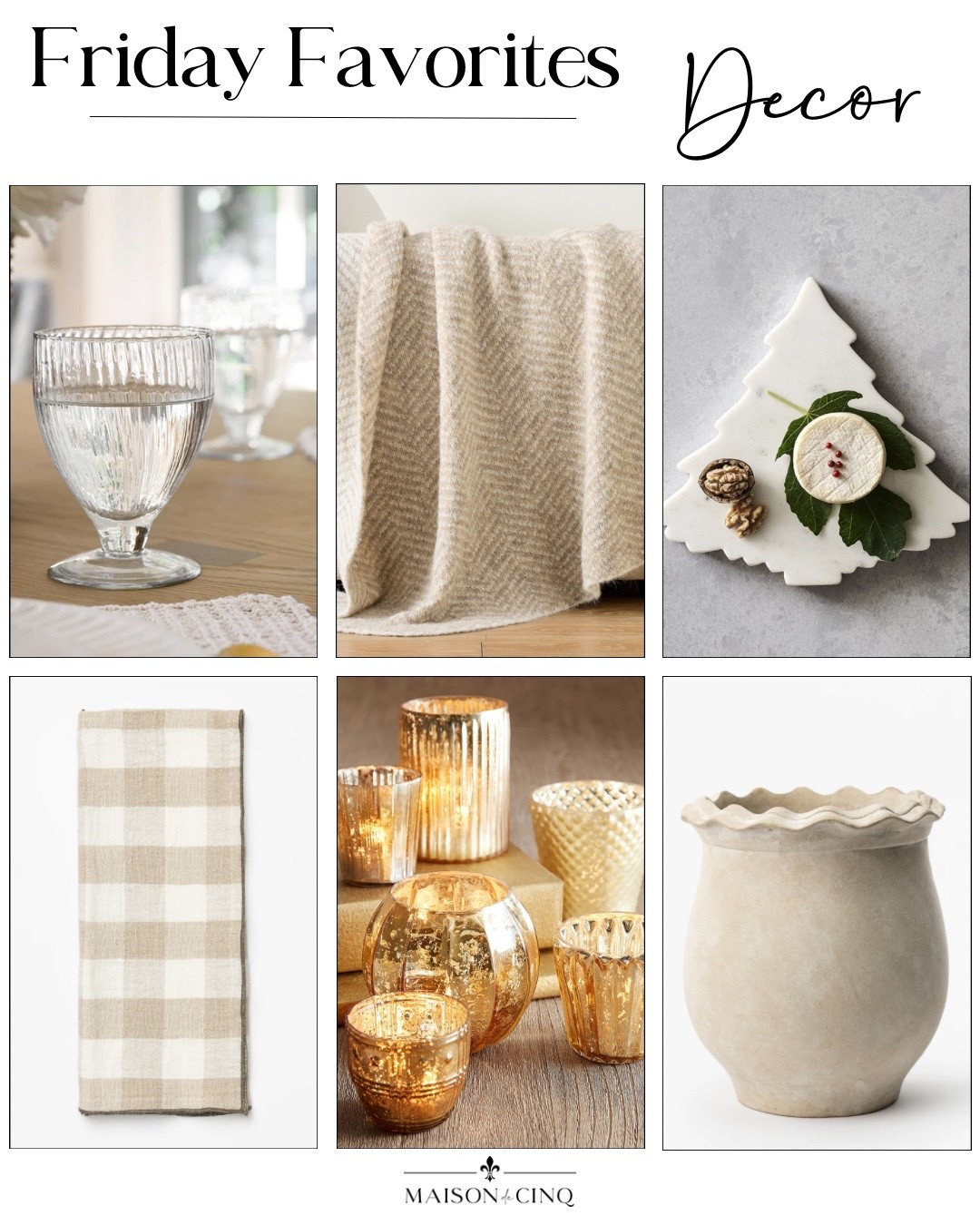 So many fun finds for Friday Favorites this week, and they’re all on sale for Early Black Friday now!

Home decor, vase, planter, tabletop, kitchen decor, serveware, gifts for her, gifts for women, throw blanket 

#LTKHome #LTKCyberWeek #LTKGiftGuide