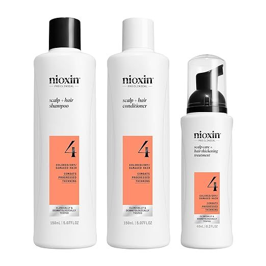 Nioxin System Kits, Hair Strengthening & Thickening Treatments, Treat & Hydrate Sensitive or Dry ... | Amazon (US)