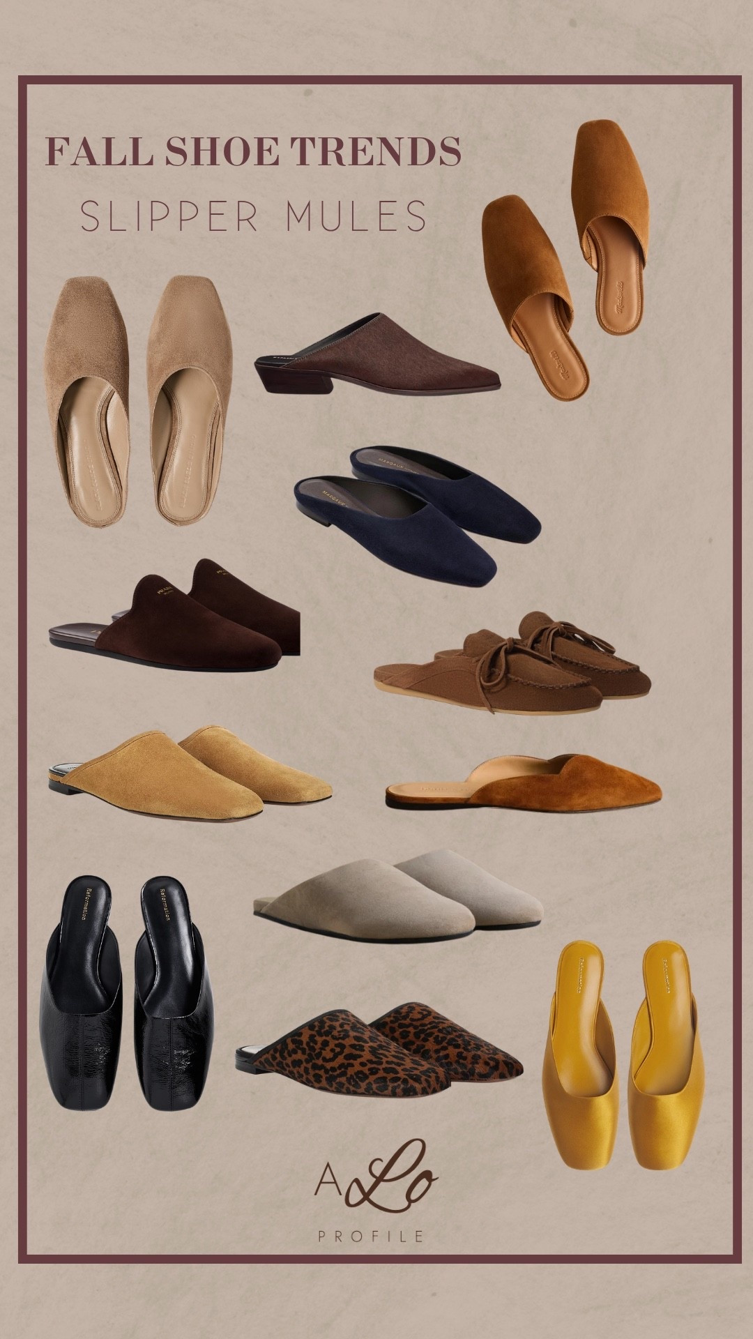 Fall Shoe Trends: Slipper Mules // fall shoes, fall shoe trends, trending shoes for fall, fall style, fall outfits, fall wardrobe, fall fashion, fall trend forecast, fall shoes