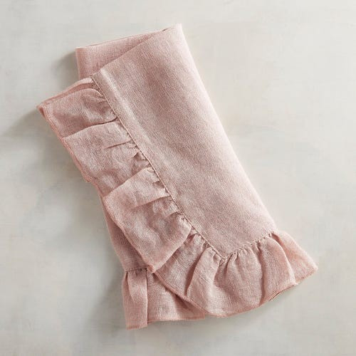 Ruffled Pink Napkin | Pier 1 Imports
