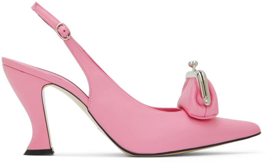 Pink Coin Purse Heels | SSENSE