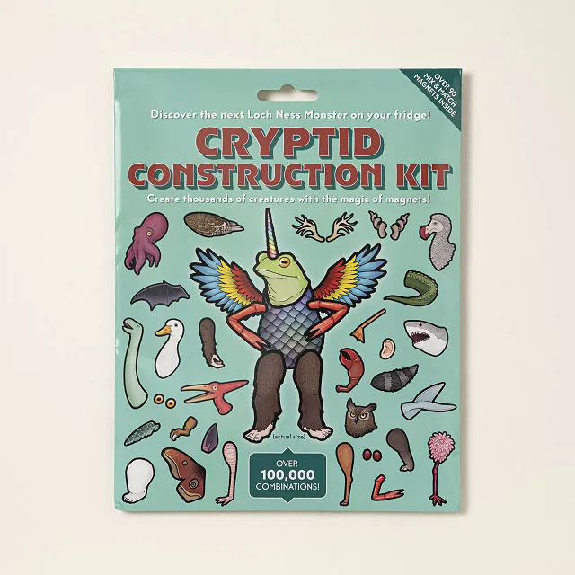 Cryptid Construction Magnetic Fridge Game | UncommonGoods