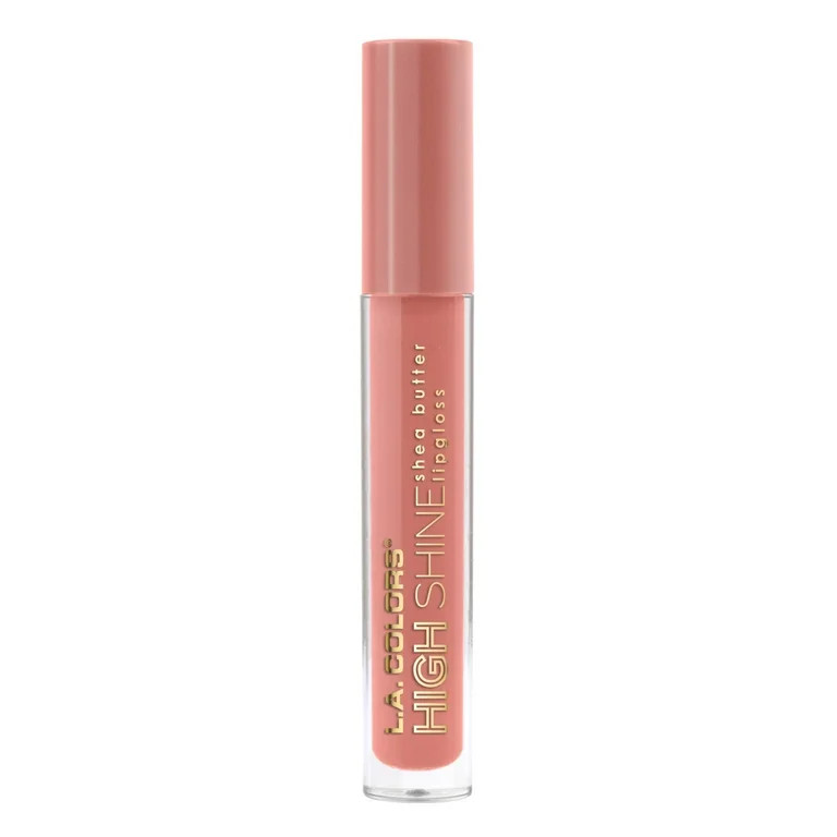 L.A. COLORS Hydrating High Shine Shea Butter Non-Sticky Lipgloss, Sensual | Walmart (US)