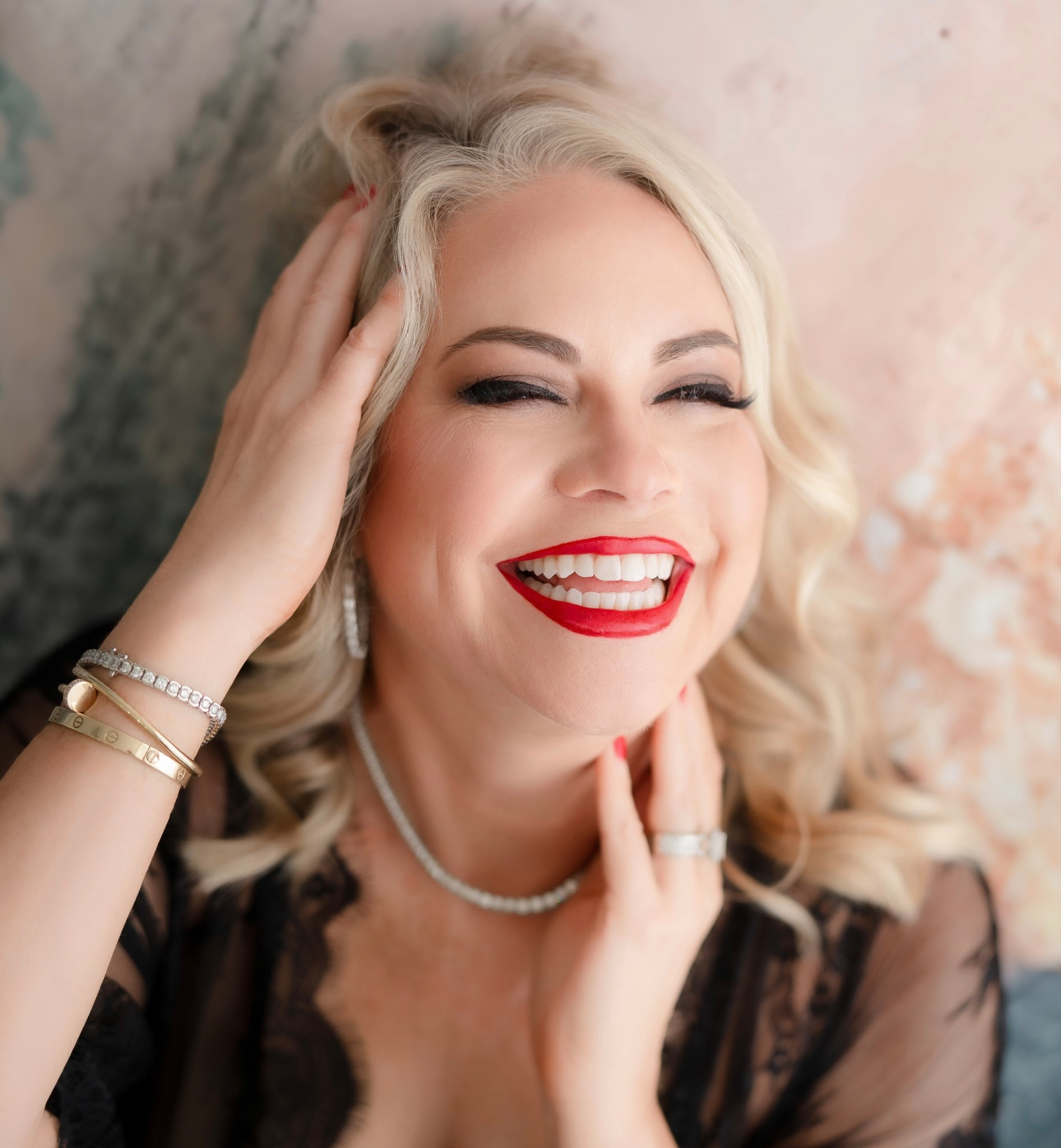 Boudoir shoot.  Boudoir lingerie.  Pearl necklace.  Pearl earrings. Mikimoto pearls  

#LTKSpringSale #LTKOver40 #LTKStyleTip