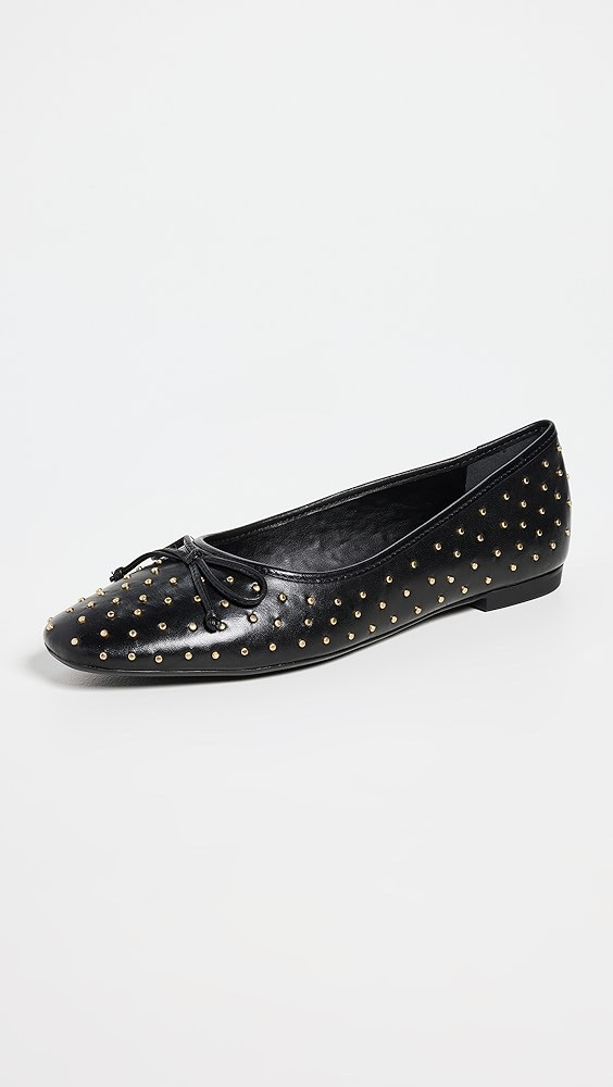 Schutz Arissa Studded Ballet Flats | Shopbop | Shopbop