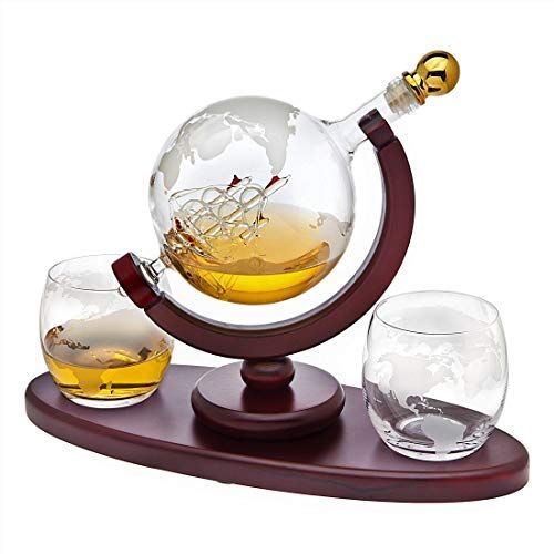Whiskey Decanter Globe Set | Amazon (US)