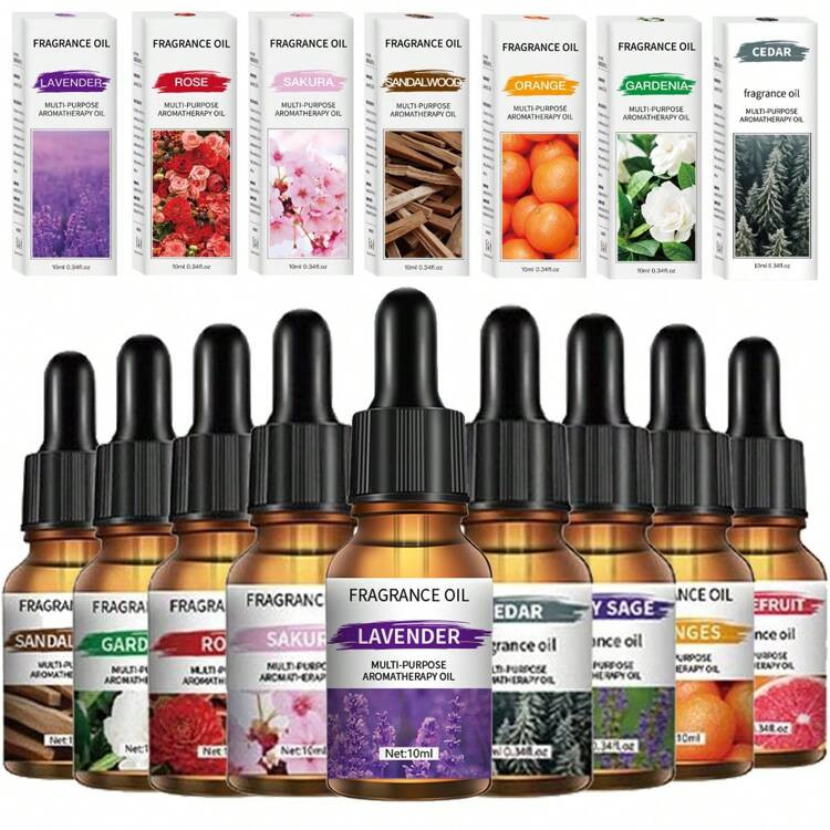 Aromatherapy Essential Oil, Car Diffuser Essential Oil, Fragrance Oil For Diffuser, Refill Liquid For Fragrance Stone, Suitable For Essential Oil Diffuser, Aroma Lamp, Fragrance Burner, Aroma Stick, Fragrance Stone - Eucalyptus, Suitable For Halloween, Ghost, Autumn, Holidays, Christmas, Winter, Festivals | SHEIN