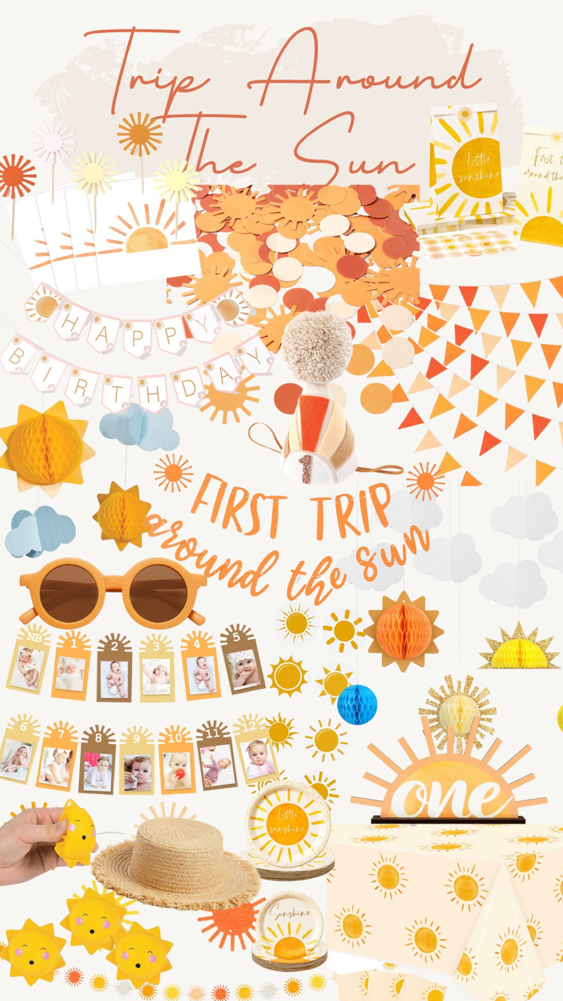 Super cute little Trip Around The Sun party theme 

#birthdayparty #celebration #birthday #partylife #toddlerbirthday #coorporateeventplanner #birthdayparty #instaparty #partytime #partying #partytheme #partyidea #partydecor #partyideas #littlemermaid #kidparty #kidpartytheme #toddlers #kids #summerparty #summer #summerideas #summeractivities #daisyparty #daisy #flowerpower #discoparty #danceparty #sunparty

#LTKU #LTKFind #LTKkids