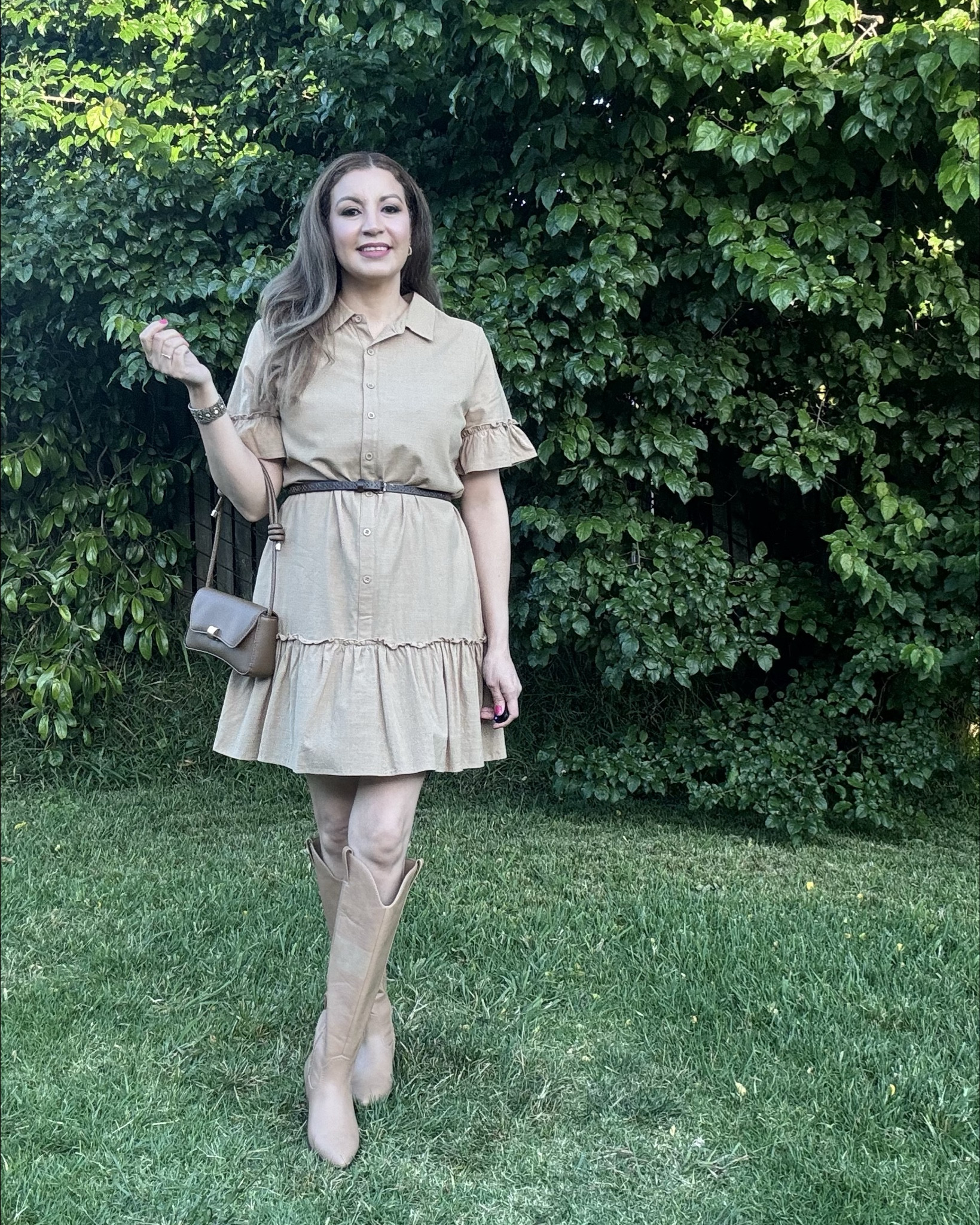 MEROKEETY Summer shirt dress with buttons for women, casual, ruffled sleeve, mini dresses with pockets.
Size:M


#LTKMidsize #LTKStyleTip #LTKSummerEdit