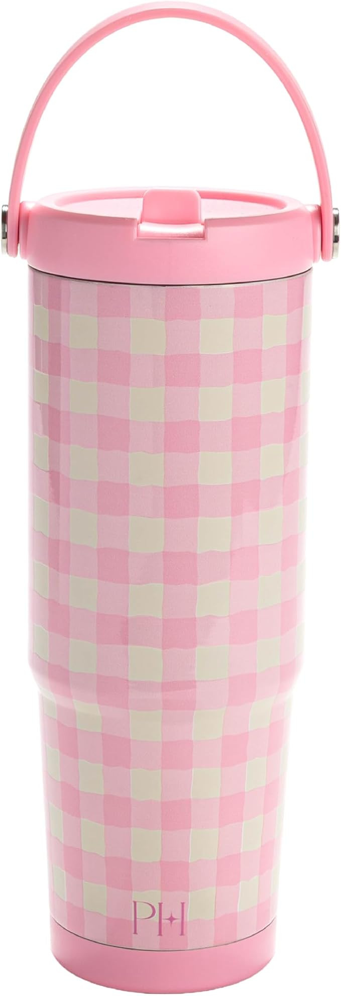 Paris Hilton 30 oz Insulated Water Bottle Tumbler with Flip-Up Straw Lid and Carry Handle, Double... | Amazon (US)