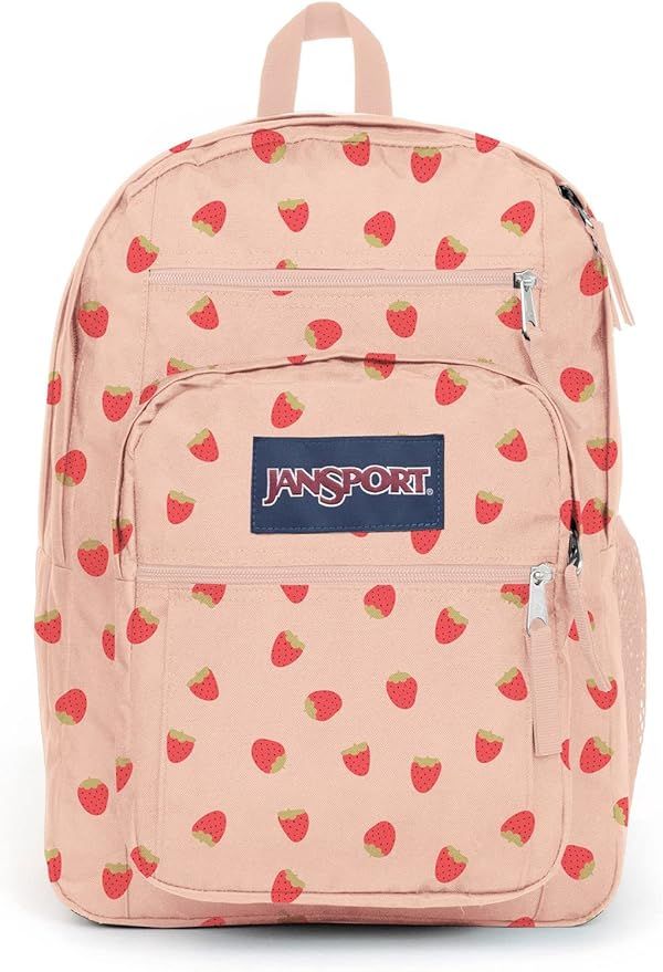 Big Student, Large Backpack, 34 L, 43 x 33 x 25 cm, 15in laptop compartment, Strawberry Shower, L... | Amazon (US)