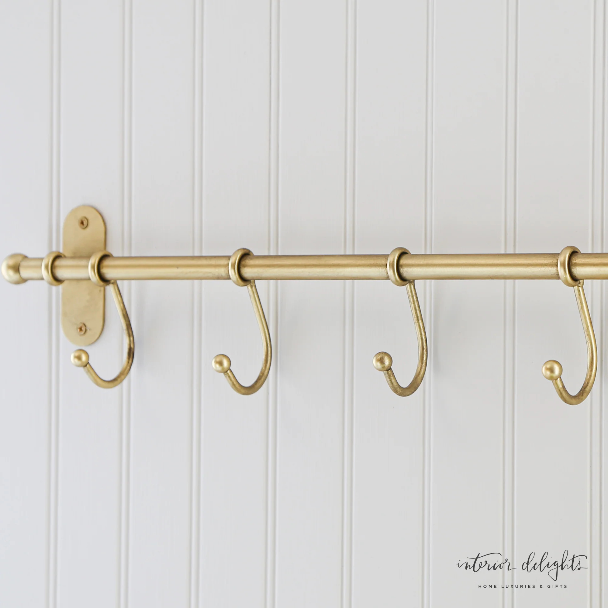 Antiqued Metal Wall Hooks | Interior Delights