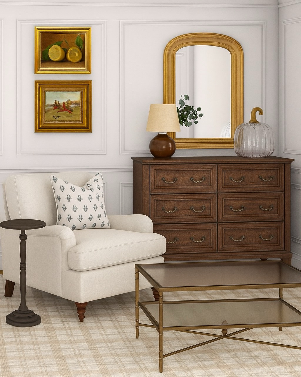 Swipe to see the mood board that inspired this room design! Classic room design, classic home, classic living room, Grandmillennial decor, classic colonial home, fall decor, throw pillows

#LTKHome