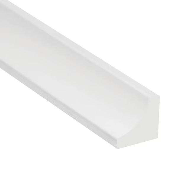 Royal Building Products 3/4-in x 8-ft Finished Vinyl Cove Moulding | Lowe's