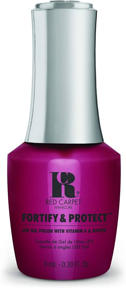 Red Carpet Manicure Fortify & Protect Long-Lasting Gel Nail Polish with Added Vitamin A and Bioti... | Amazon (US)