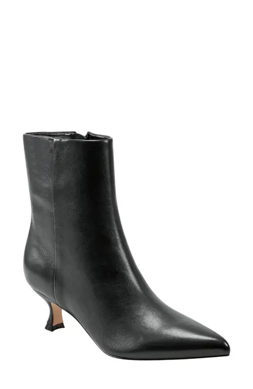 Marc Fisher LTD Iggy Kitten Heel Bootie in Black 001 at Nordstrom, Size 5.5 | Nordstrom