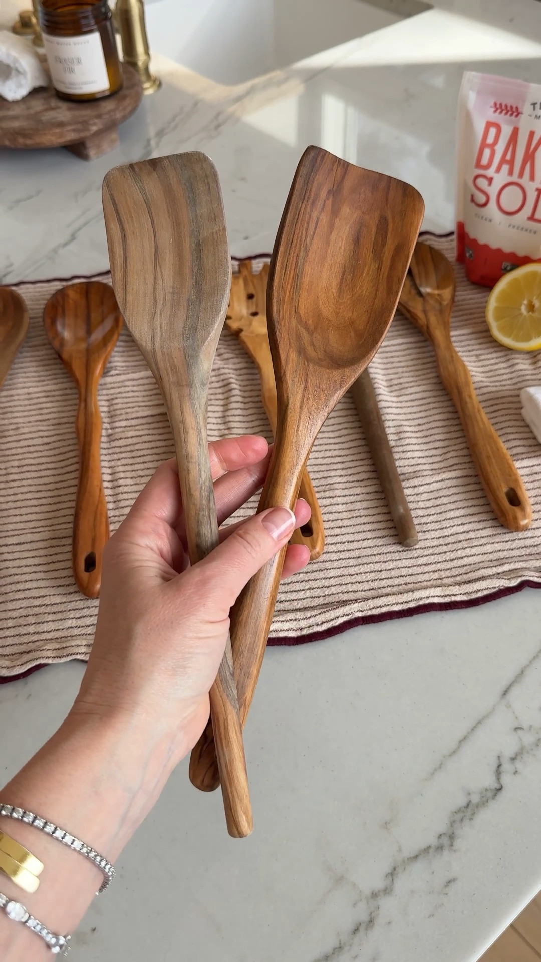 Moisturize your wood kitchen utensils with mineral oil💦

Home
Cleaning
Sunday reset

#LTKHome