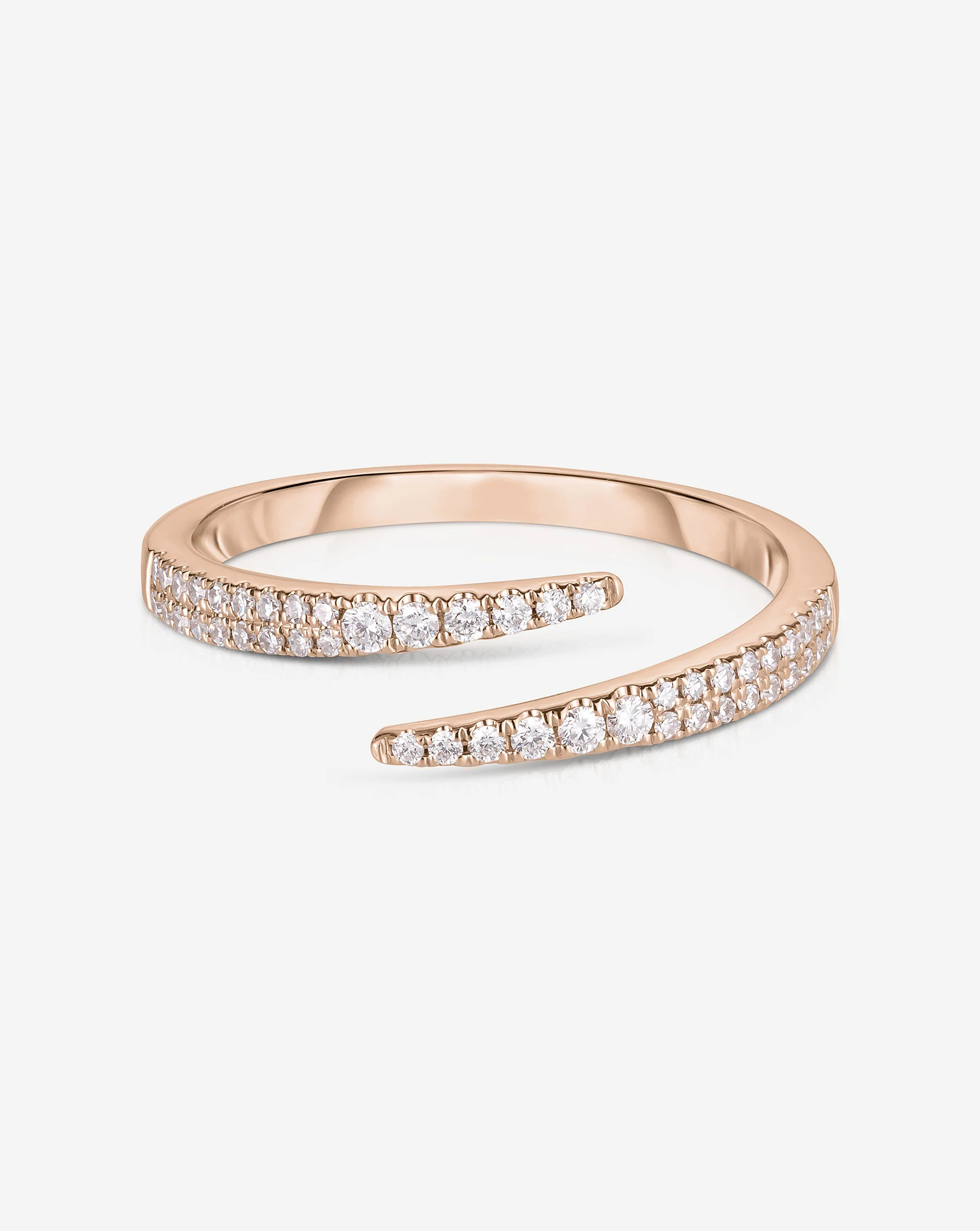 Open Diamond Wrap Ring | Ring Concierge
