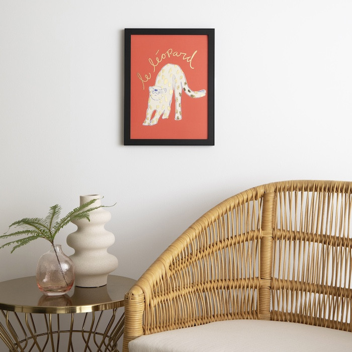 Le Léopard - Limited Edition Foil Art Print | Society6