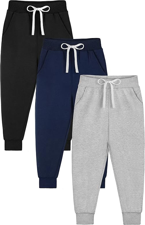 Resinta 3 Pack Toddlers and Baby Boys Pull-On Pants Kids Sport Jogger Casual Active Playwear Swea... | Amazon (US)