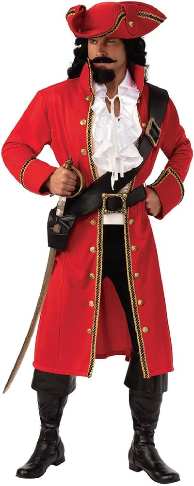 Rubies mens Opus Collection Pirate Captain Costume | Amazon (US)