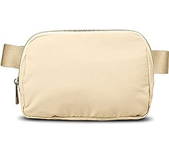 lanul Waist Pack for Women and Men, Mini Fanny Pack Dupes, Adjustable Size, Waterproof-Everywhere... | Amazon (US)
