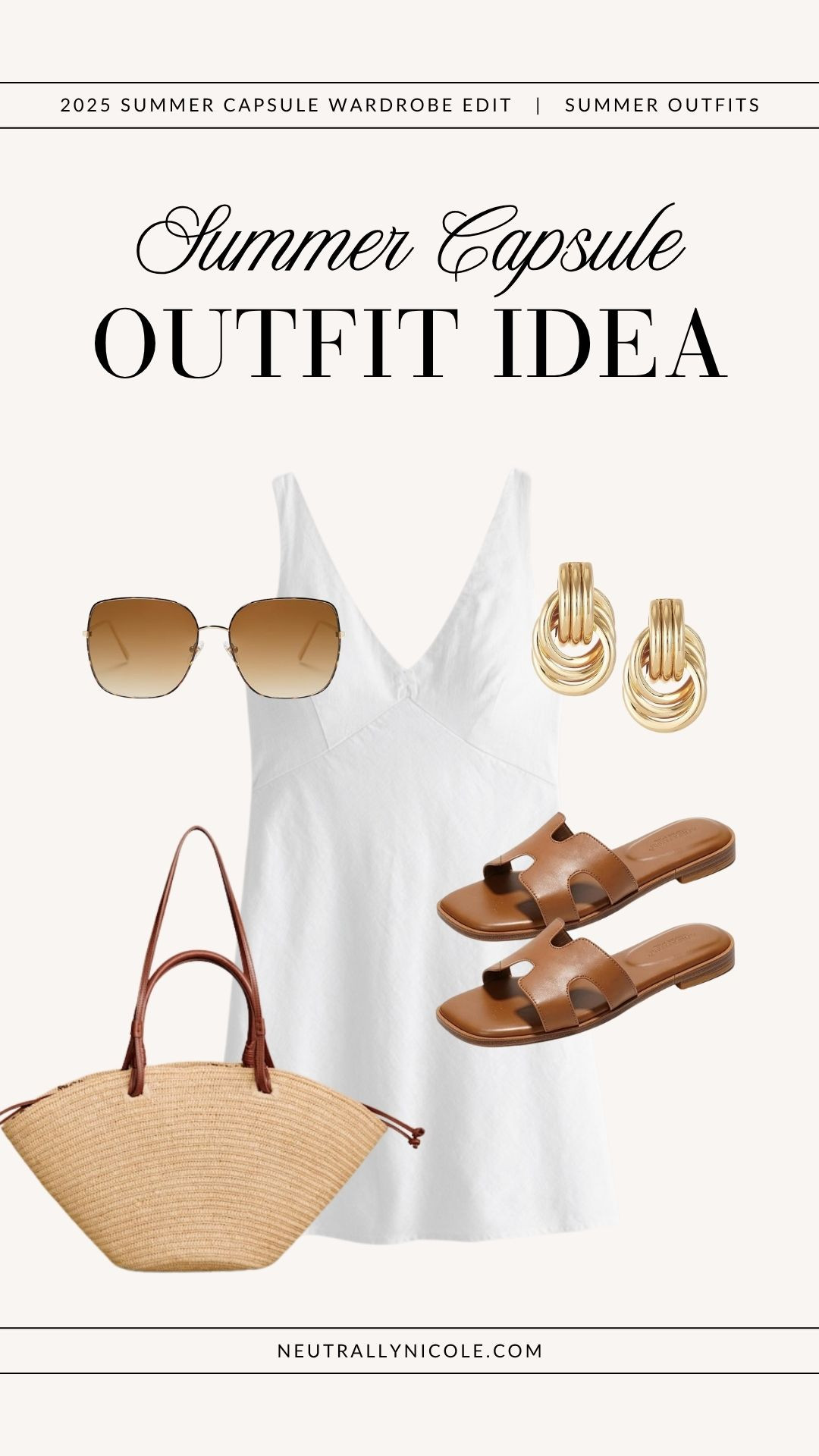 Summer capsule outfit idea | summer outfit, summer outfits, 2025 summer capsule wardrobe, summer capsule outfits, summer staples, summer wardrobe staples, summer closet staples, summer closet essentials, summer essentials, summer basics, summer style, 2025 summer fashion trends, summer bag, summer shoes, summer sandals, summer neutrals, summer 2025, neutral outfit, neutral outfits, neutral style, minimalist outfit, minimalist outfits, minimalist fashion

 

#LTKPetite #LTKSaleAlert #LTKShoeCrush #LTKItBag #LTKStyleTip #LTKFindsUnder50 #LTKFindsUnder100 #LTKTravel #LTKSeasonal