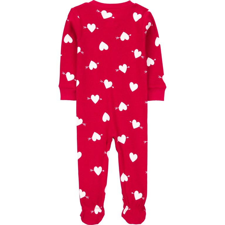 Carter's Child of Mine Toddler Valentine's Day Pajama, One-Piece, Sizes 12M-5T | Walmart (US)